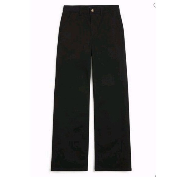 J. Crew Wide-Leg High
Waist Denim Black
Jeana All Day Stretch Size 31‎ 
NWT - Picture 15 of 15